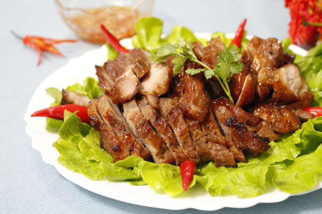 Cách làm thịt xá xíu “ngon xỉu” bằng nồi chiên không dầu