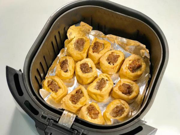 Cách làm đậu phụ nhồi thịt bằng nồi chiên không dầu