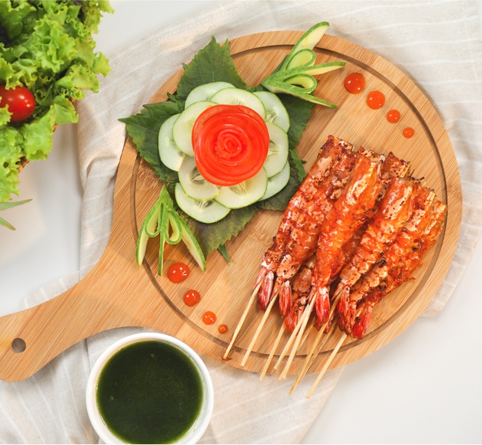 Bí quyết làm tôm nướng muối ớt bằng nồi chiên không dầu ngon như ngoài hàng