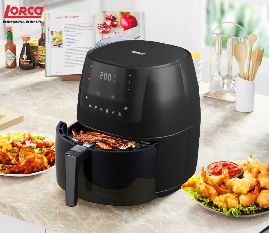 Nồi chiên không dầu có cấu tạo và nguyên lý hoạt động như thế nào?