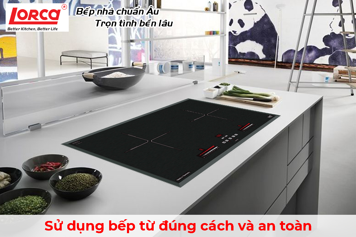 Các tính năng an toàn của bếp từ mà bạn cần phải biết