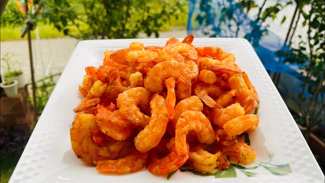 Tự làm tôm khô tại nhà bằng lò nướng nhanh chóng và an toàn