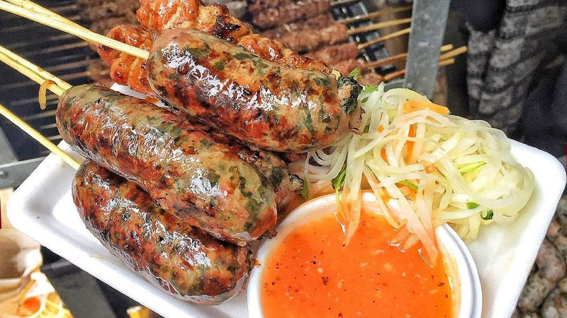 Tự làm món dồi sụn nướng bằng nồi chiên không dầu thơm ngon tại nhà