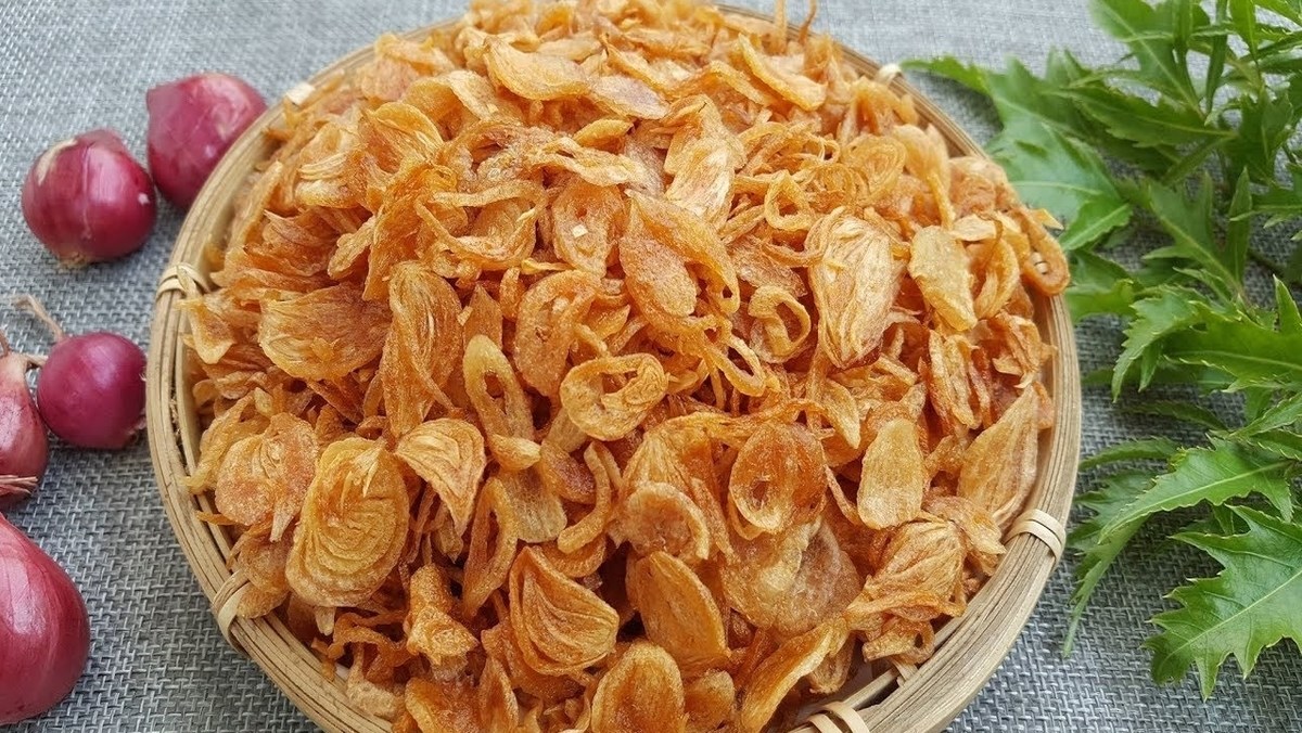 Mẹo làm hành phi bằng lò vi sóng siêu nhanh tại nhà