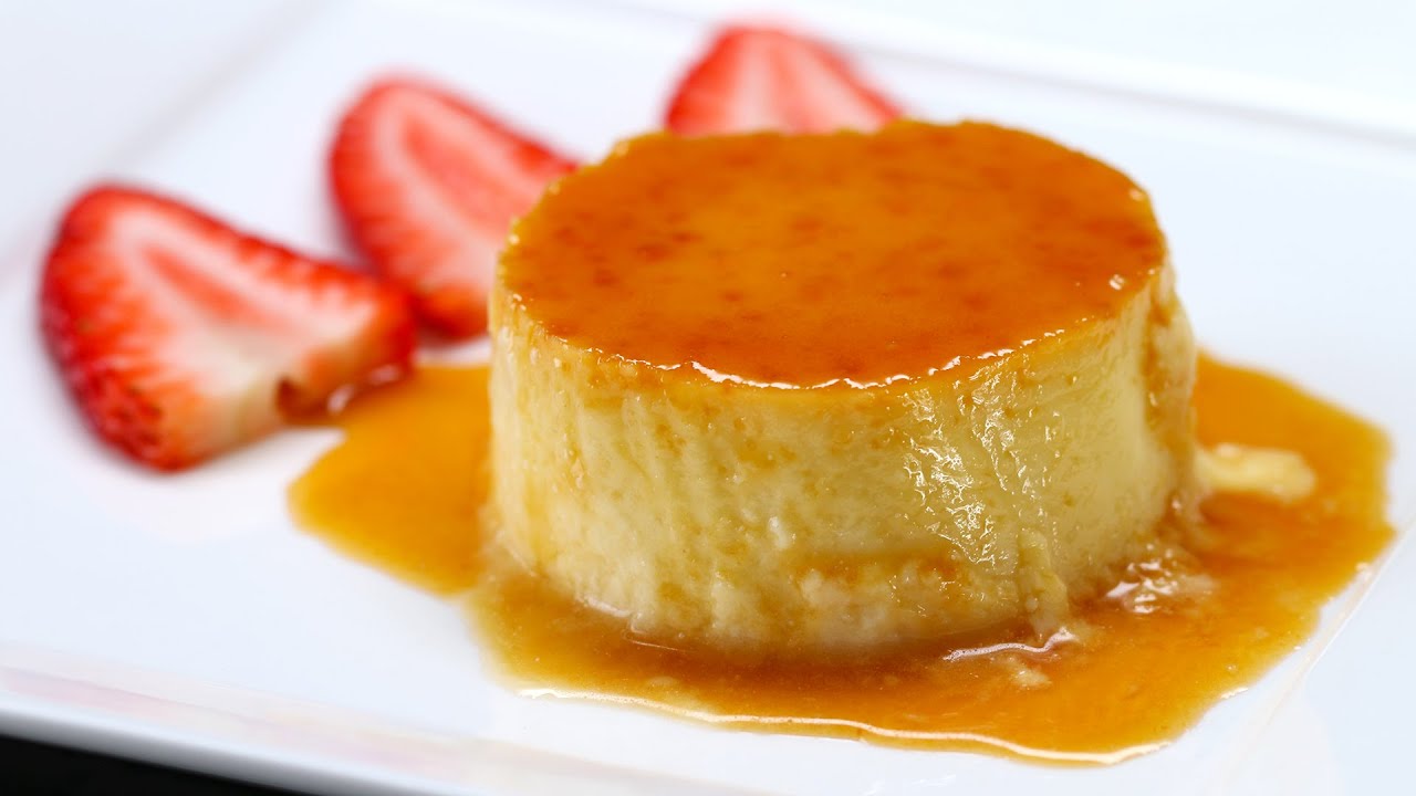 Thử làm bánh flan bằng lò nướng cho buổi trà chiều