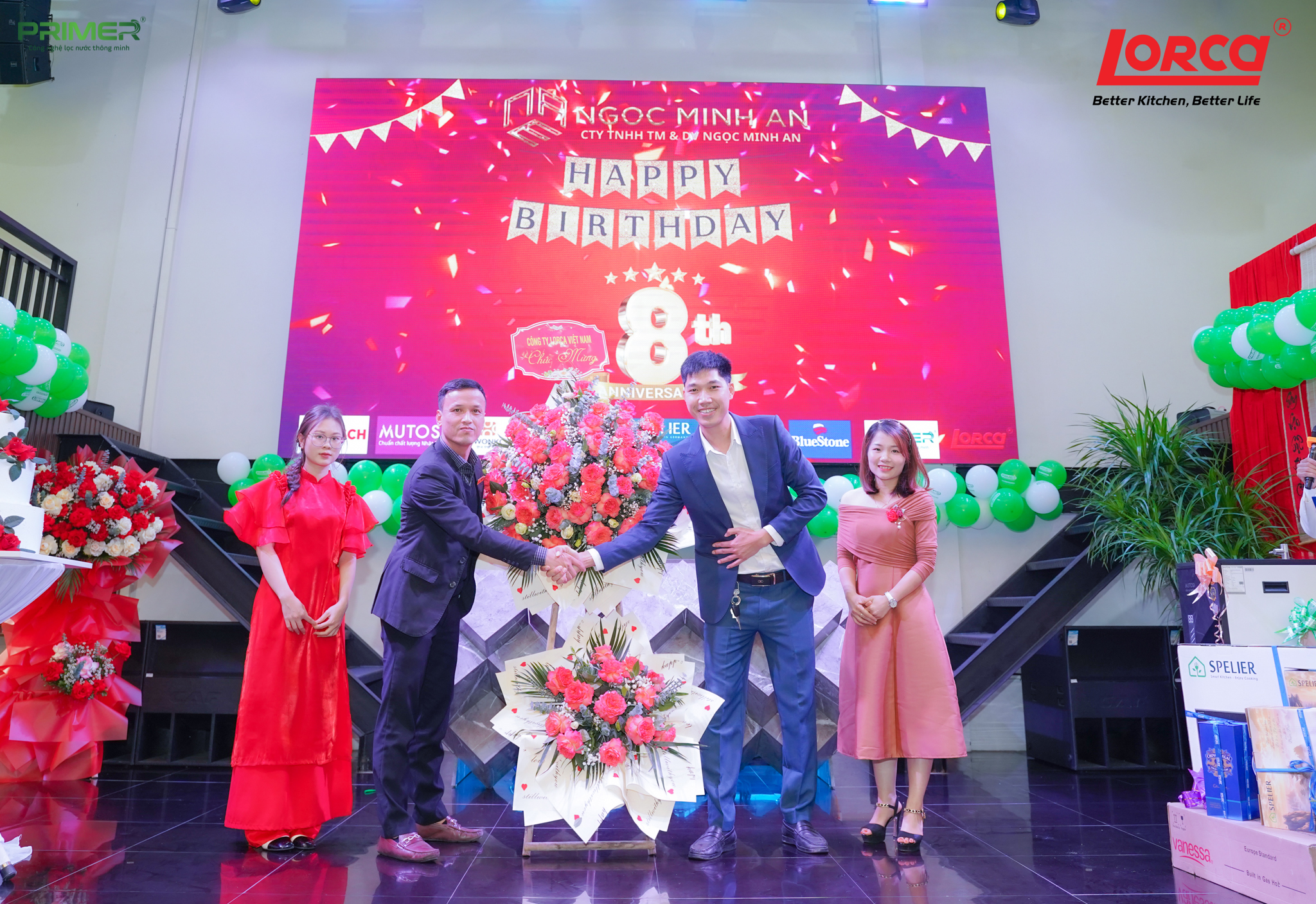 LORCA THAM DỰ VÀ CHÚC MỪNG SINH NHẬT NHÀ PHÂN PHỐI