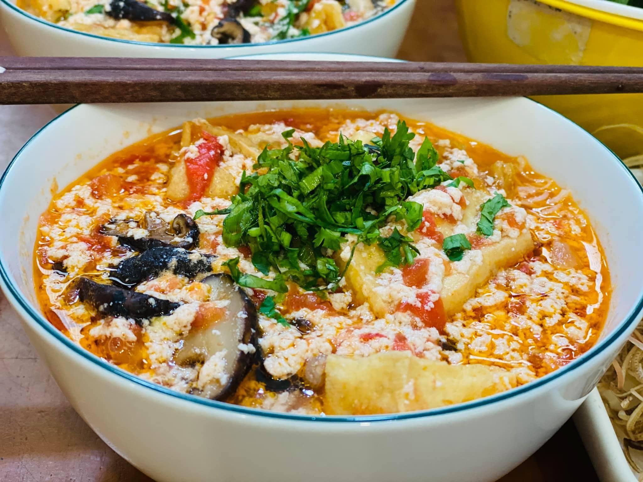 Cách nấu bún riêu chay ngon miệng, đơn giản tại nhà
