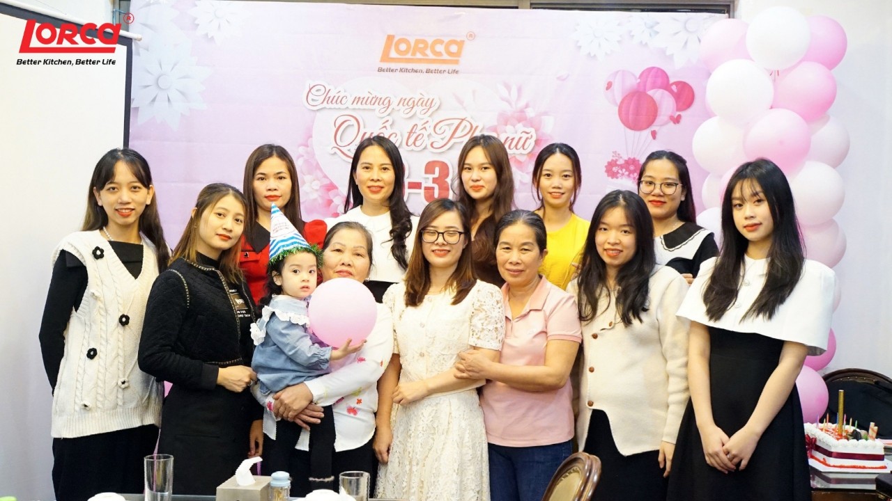 LORCA TỔ CHỨC SỰ KIỆN CHÚC MỪNG NGÀY QUỐC TẾ PHỤ NỮ 8-3