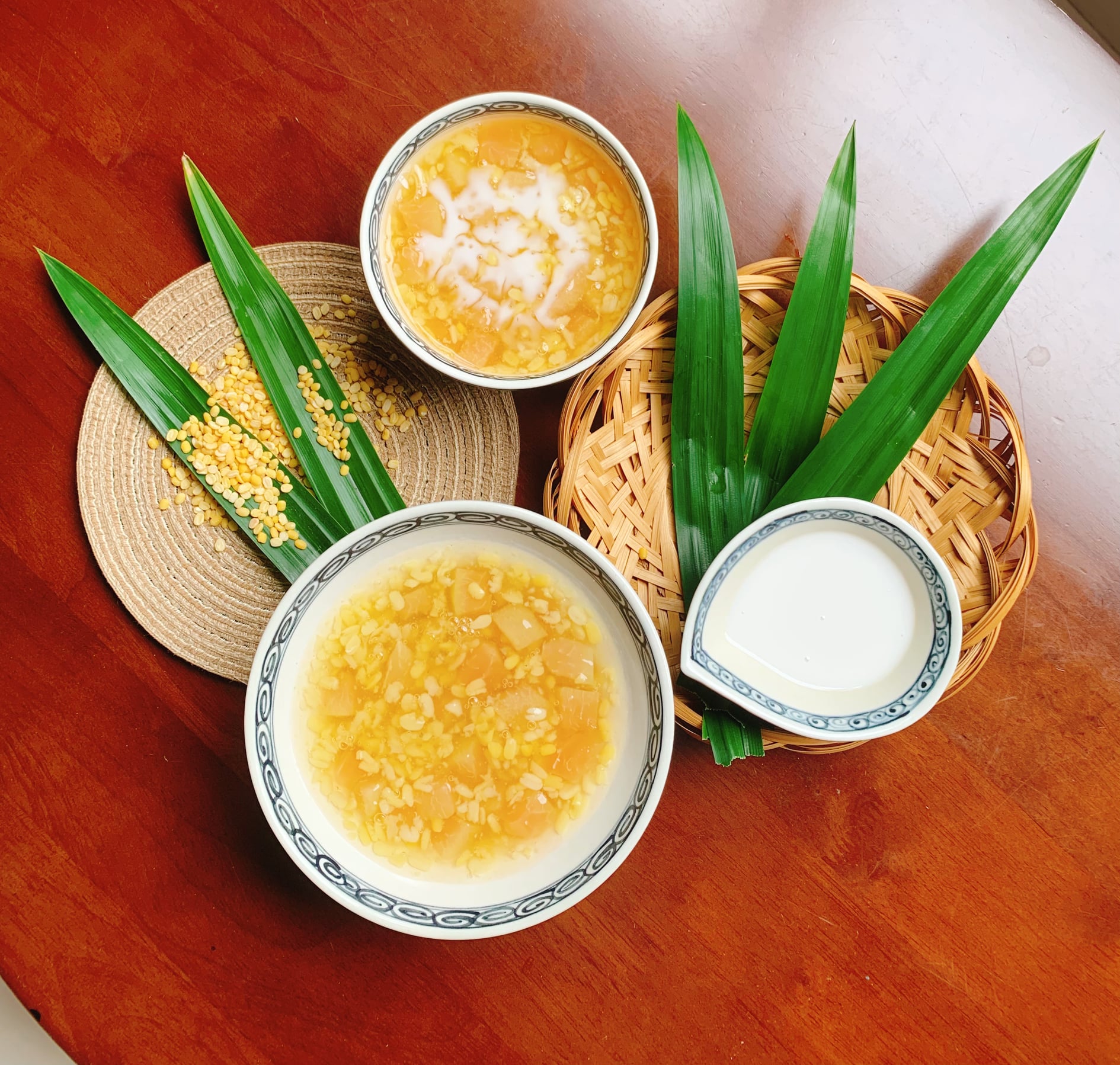 Cách nấu nước cốt dừa ăn chè