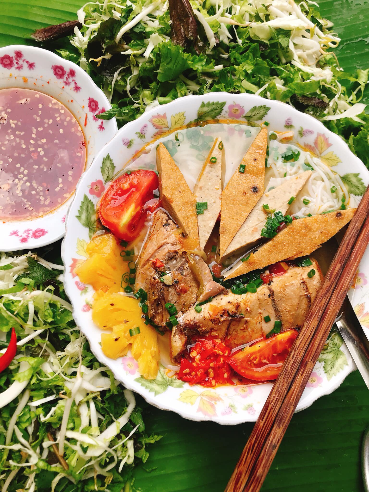 Cách nấu bún chả cá miền Trung