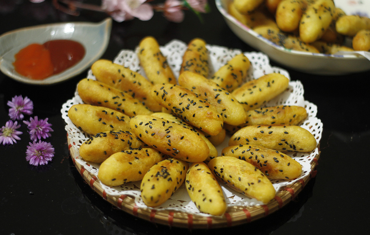 Cách làm khoai lang kén tại nhà giòn ngon, để được lâu