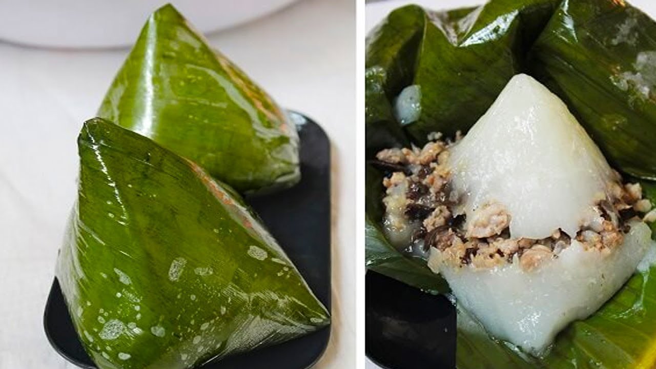 Cách làm bánh giò bằng bột gạo ngon, dễ làm