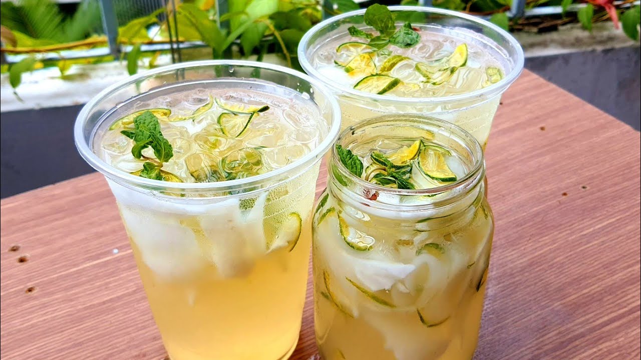 Cách làm dừa tắc giải khát cực đã