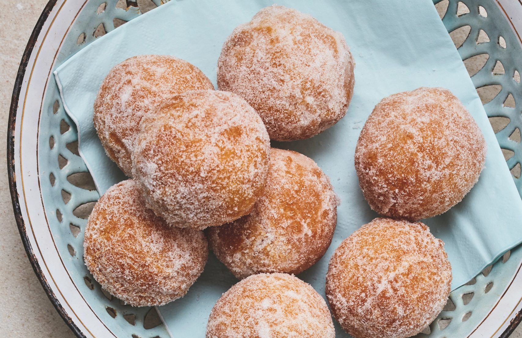 Cách làm bánh rán đường bằng bột nếp
