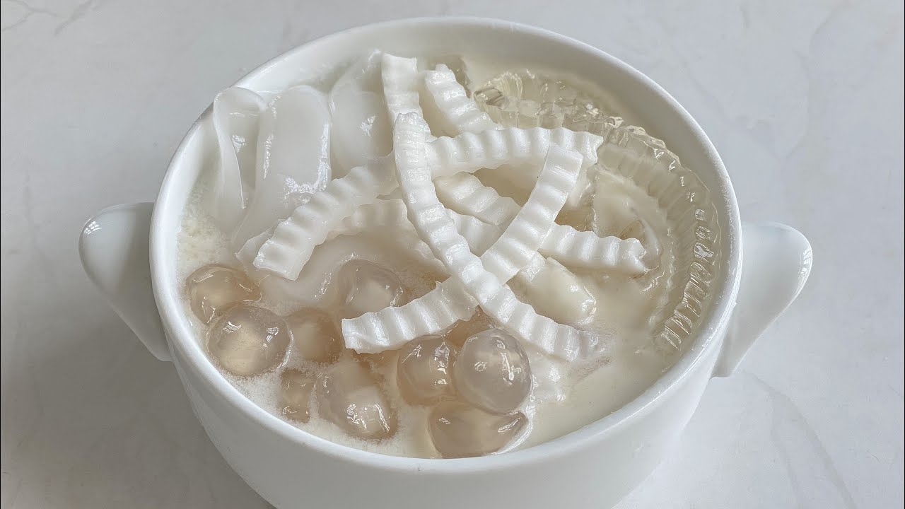 Cách làm chè dừa dầm Hải Phòng ngon, dễ nhất