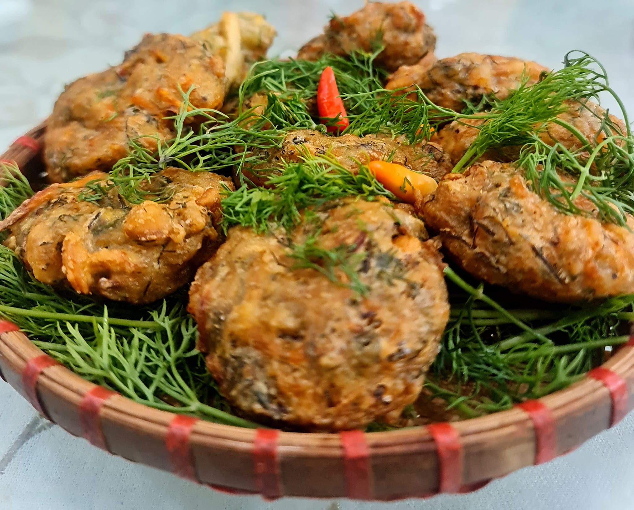 Cách làm chả nấm chay ngon, đơn giản