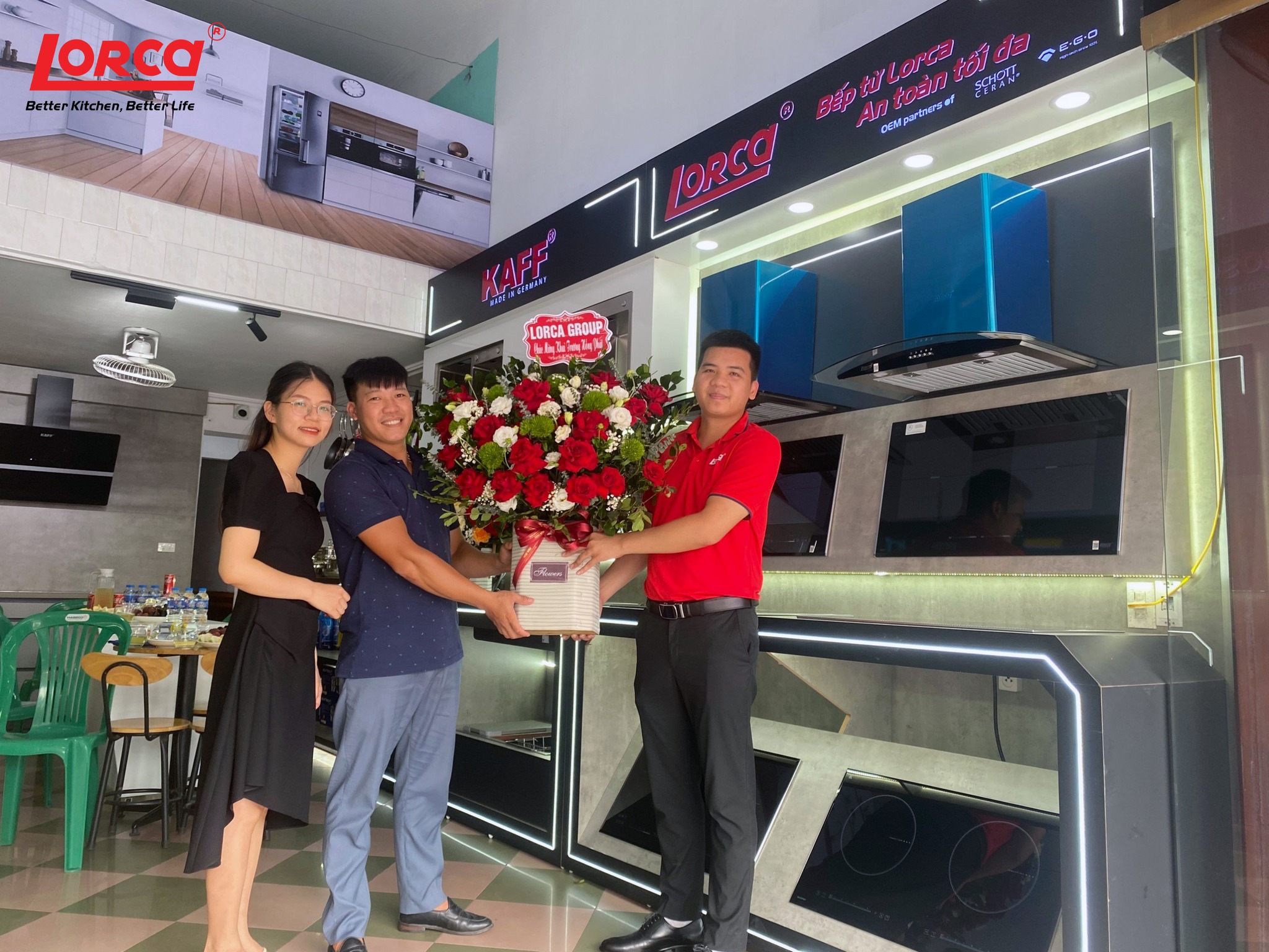 CHÚC MỪNG ĐẠI LÍ EUROKITS THẮNG PHÁT KHAI TRƯƠNG SHOWROOM