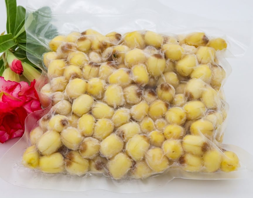 Mẹo trữ đông hạt sen tươi ăn quanh năm