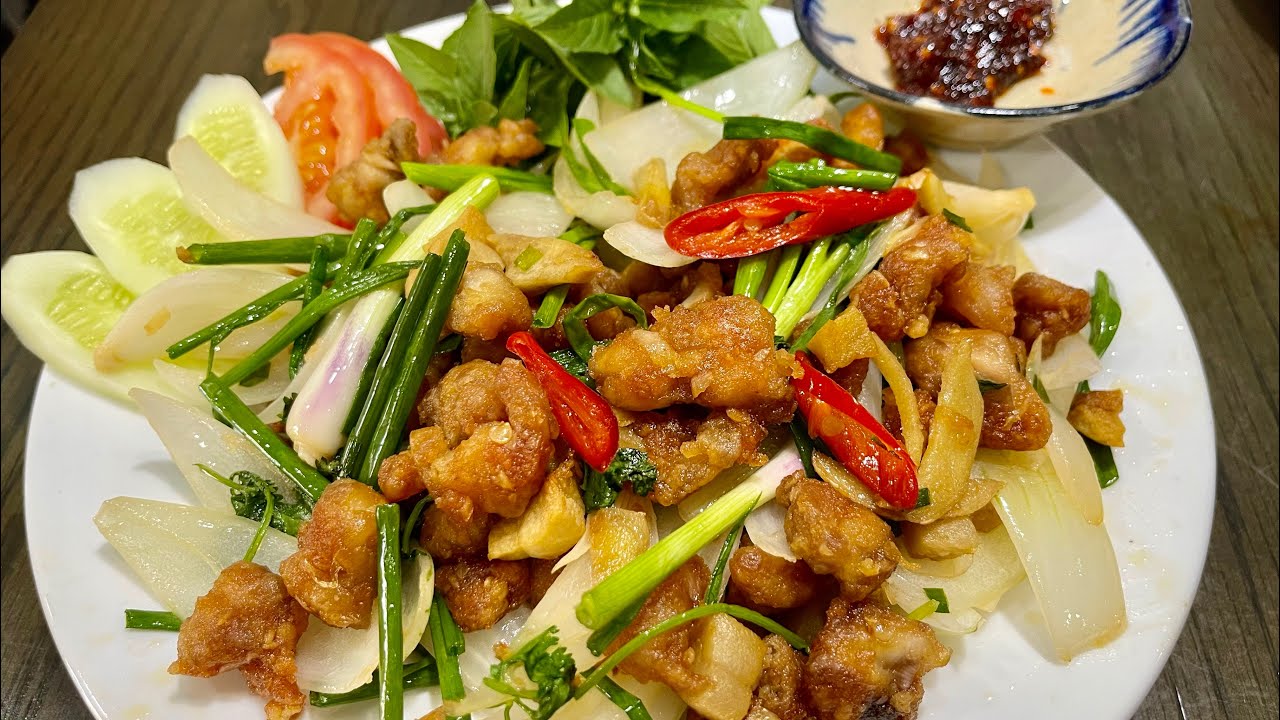 Cách làm sụn gà chiên nước mắm siêu ngon