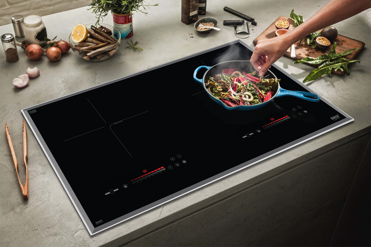 Những điều cần lưu ý khi dùng bếp từ 2 vùng nấu từ