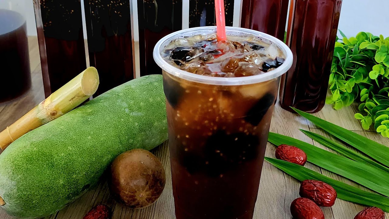 Cách nấu trà bí đao tại nhà bằng nồi cơm điện
