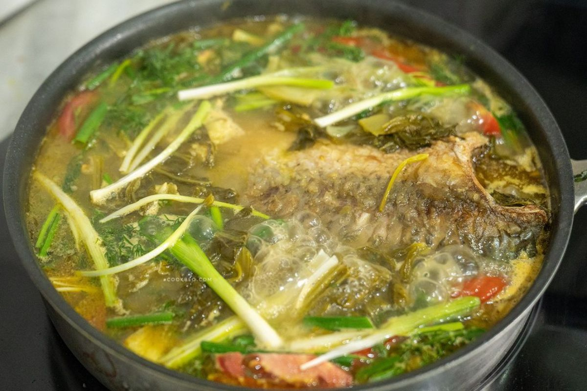 Cách làm cá chép om dưa ngon cực nhanh