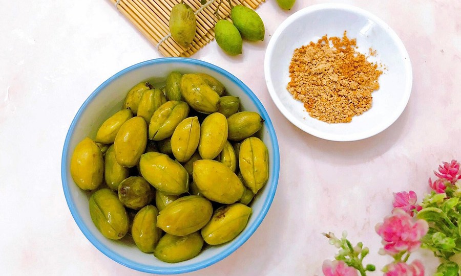 Hướng dẫn cách làm cà na ngâm đường ngon tuyệt