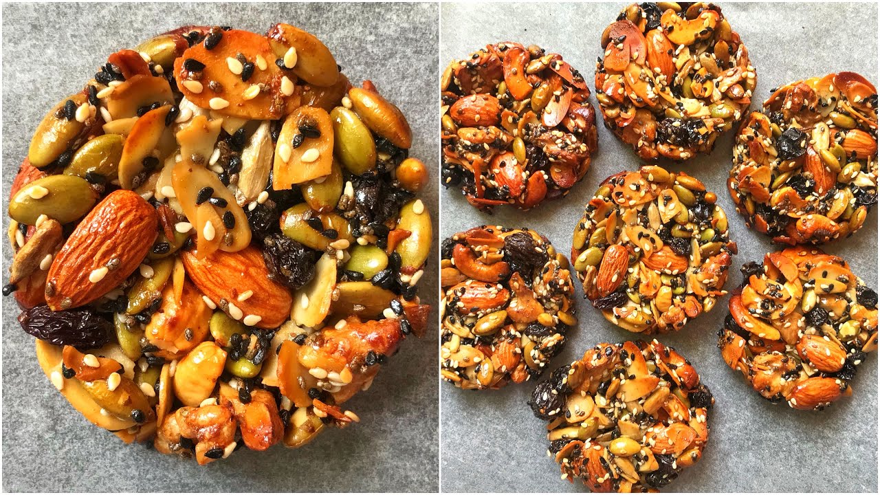 Cách làm bánh hạt healthy ăn vặt cho cả nhà