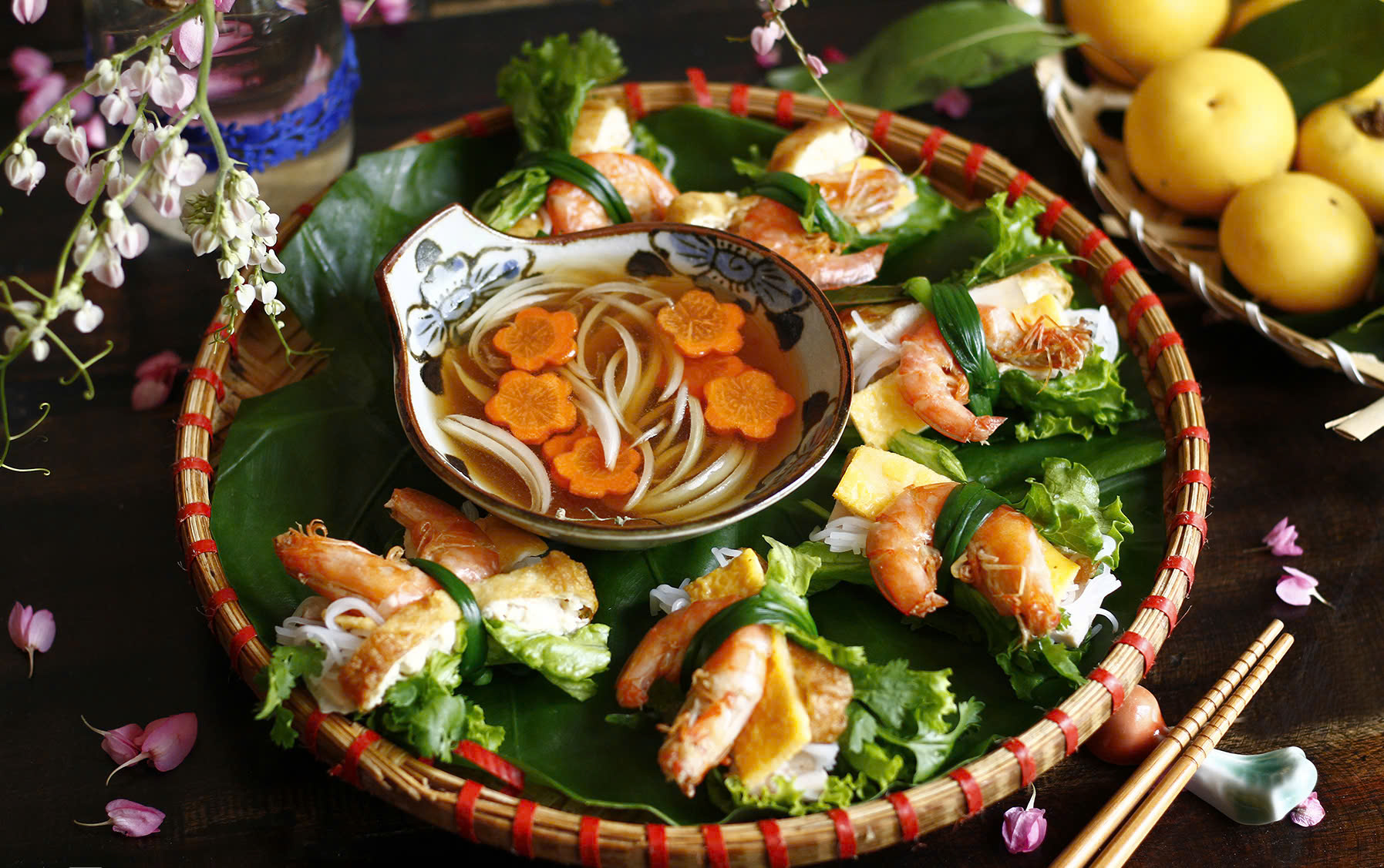 Cách làm cuốn hành Thủy Nguyên ngon mát, giải ngấy