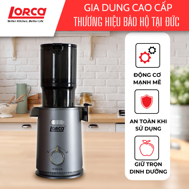 MÁY ÉP CHẬM LORCA TA 955 SJG