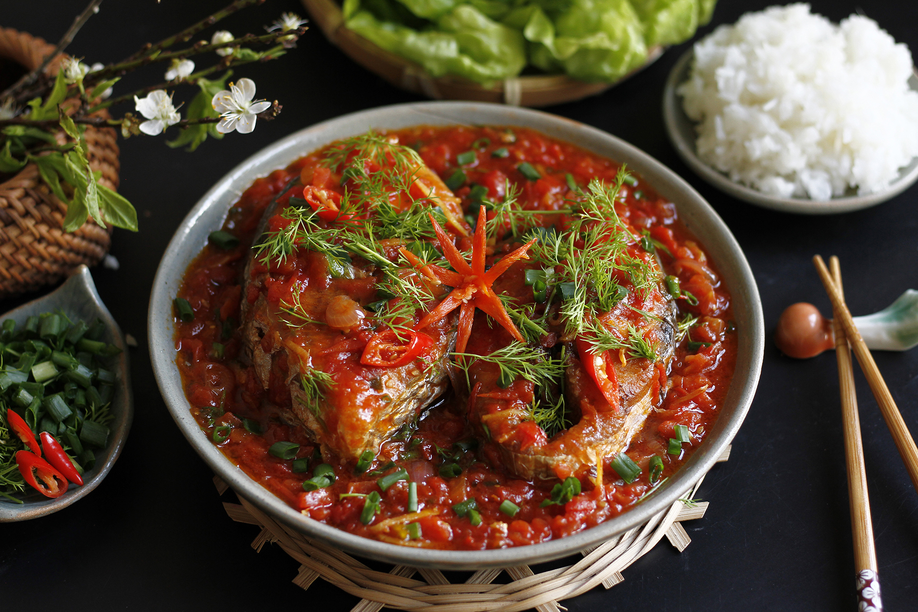 Cách làm cá thu sốt cà chua thơm ngon, đậm đà