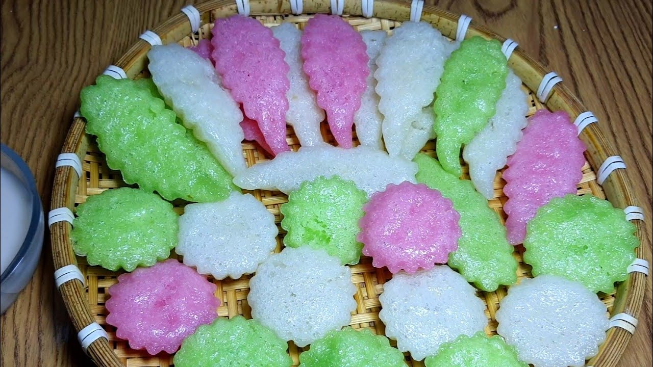 Cách làm bánh bò hấp rễ tre bằng men khô