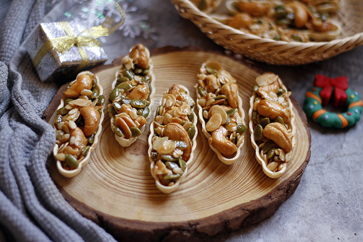 Cách làm bánh thuyền hạt dinh dưỡng