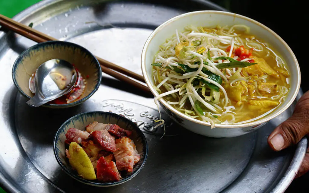 Cách làm bún cá Châu Đốc, đặc sản An Giang