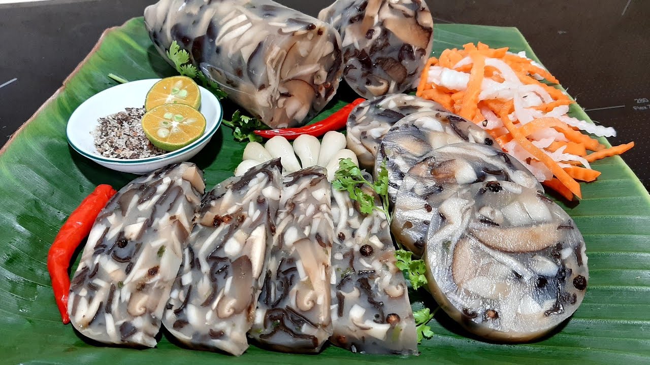 Cách làm giò thủ chay thơm ngon, dai giòn tại nhà