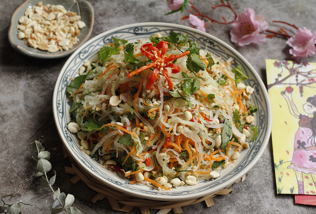 Cách làm nộm su hào ngon miệng, giòn mát chuẩn Hà Nội