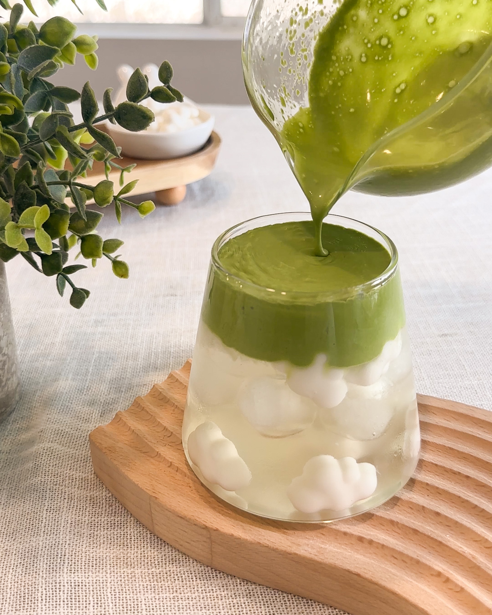 Hướng dẫn cách làm nước dừa matcha tại nhà cực chuẩn