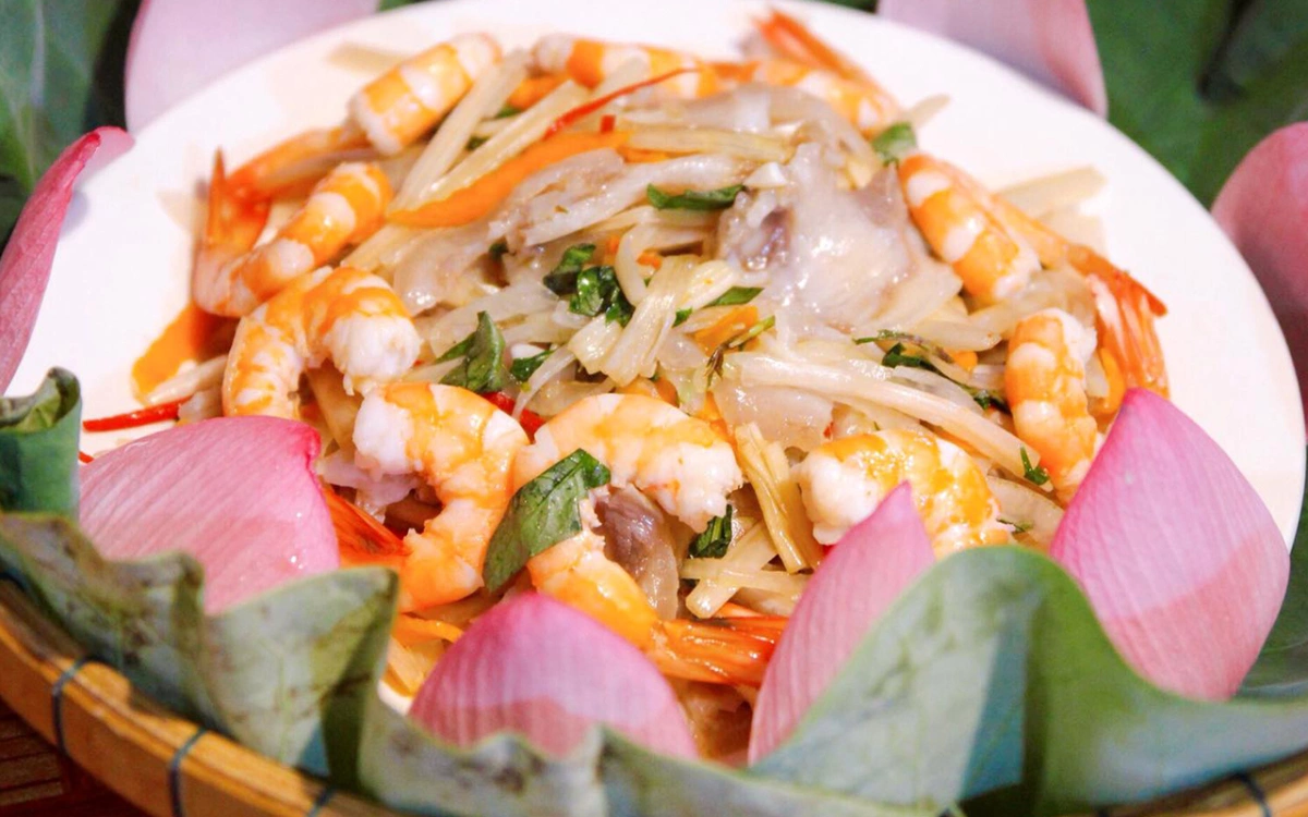 Cách làm gỏi ngó sen giòn ngon, giải nhiệt mùa hè