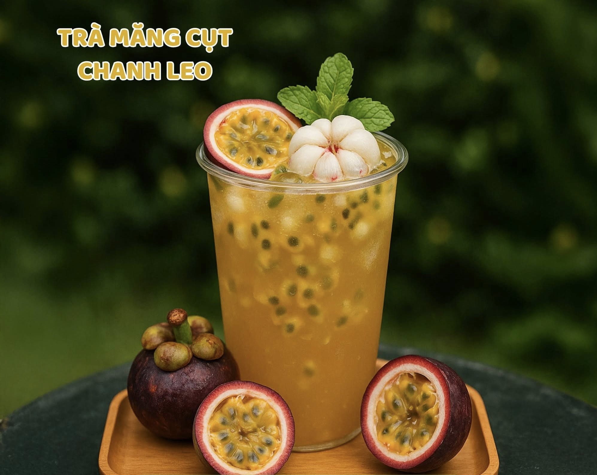 Bật mí cách làm trà măng cụt chanh dây hot trend nhất hiện nay