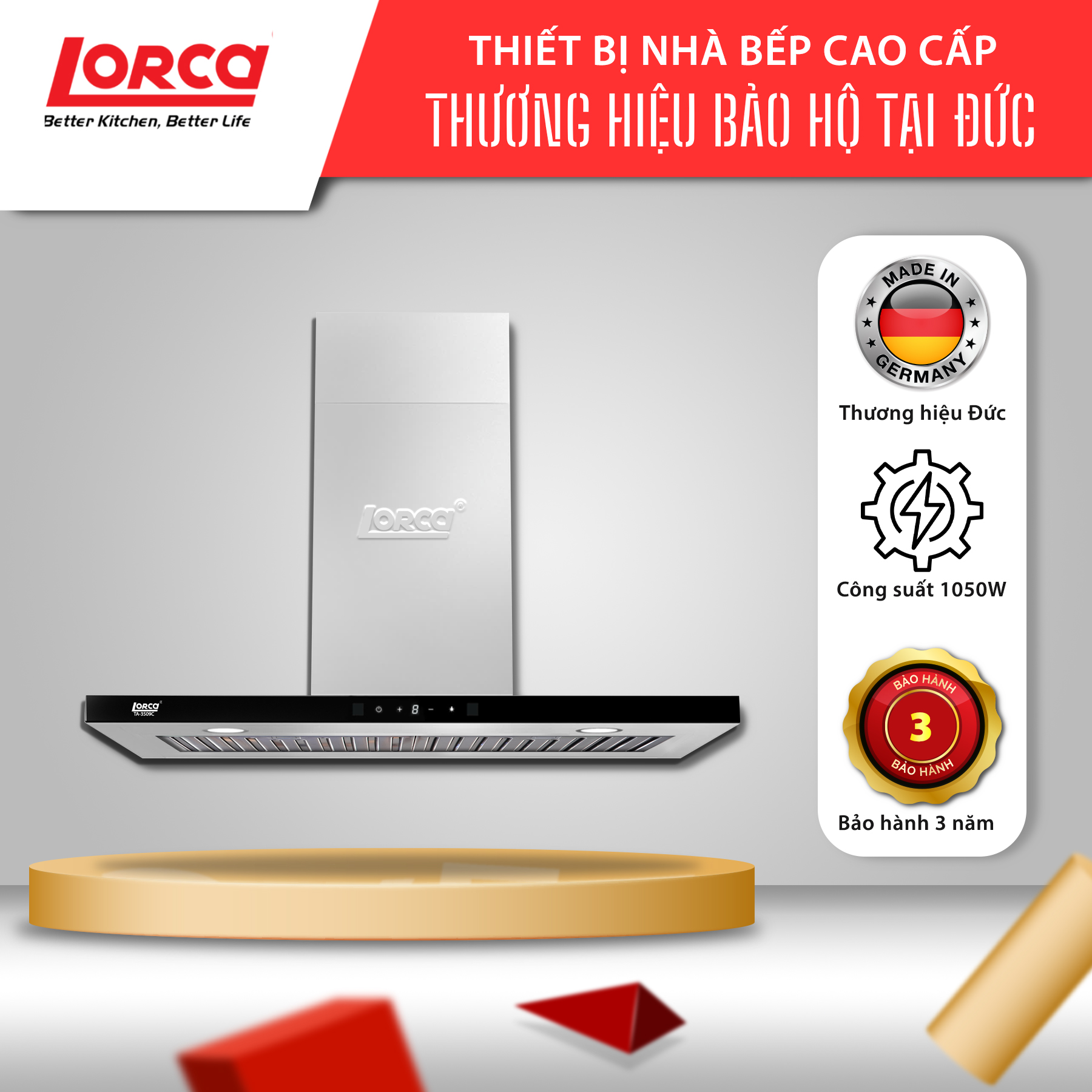 Máy Hút Mùi Hải Phòng Hãng LORCA – Bạn Đồng Hành Của Mọi Nhà