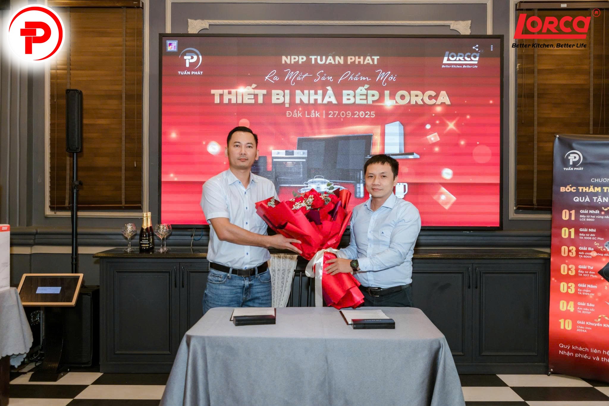 LORCA VÀ HỘI NGHỊ ĐỐI TÁC RA MẮT SẢN PHẨM MỚI VỚI NHÀ PHÂN PHỐI TUẤN PHÁT THÁNG 09/2025 TẠI KHU VỰC TÂY NGUYÊN