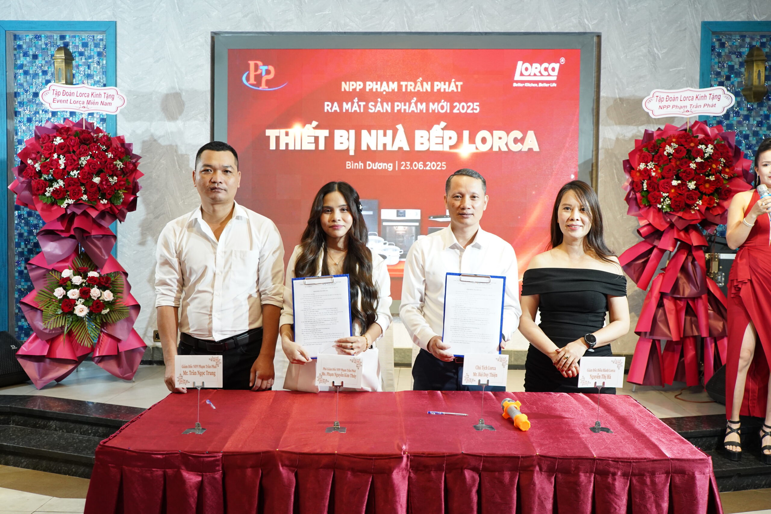 LỄ KÝ KẾT HỢP TÁC GIỮA LORCA VÀ NHÀ PHÂN PHỐI PHẠM TRẦN PHÁT THÁNG 05/2025