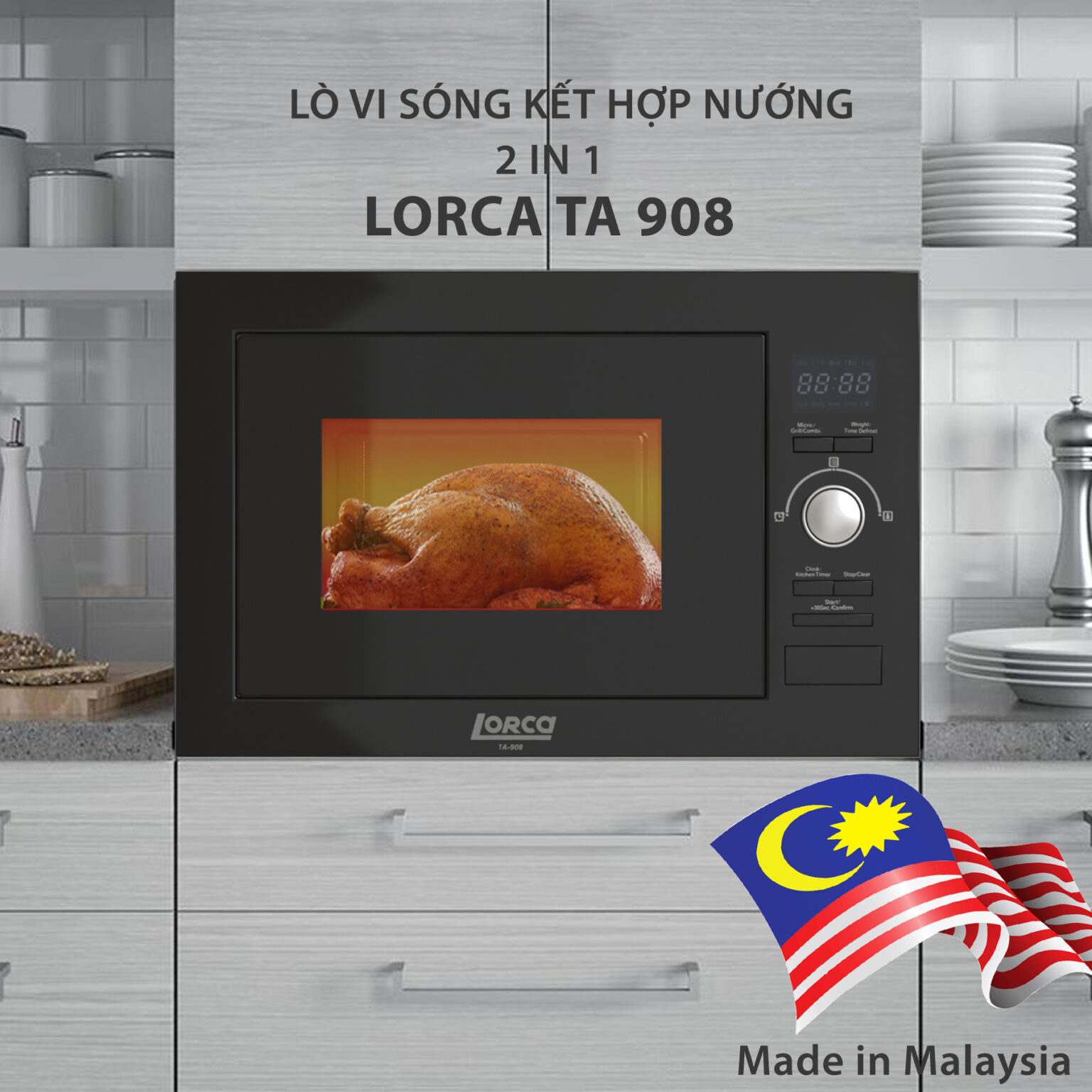 Review Lò Vi Sóng Đa Năng Chính Hãng Bảo Hành Đến 3 Năm